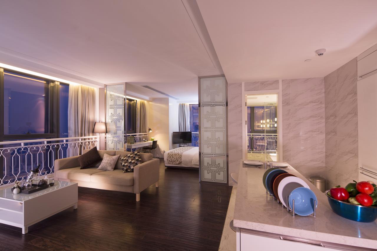 Suning Auraya Service Apartment Nanjing นานกิง ภายนอก รูปภาพ