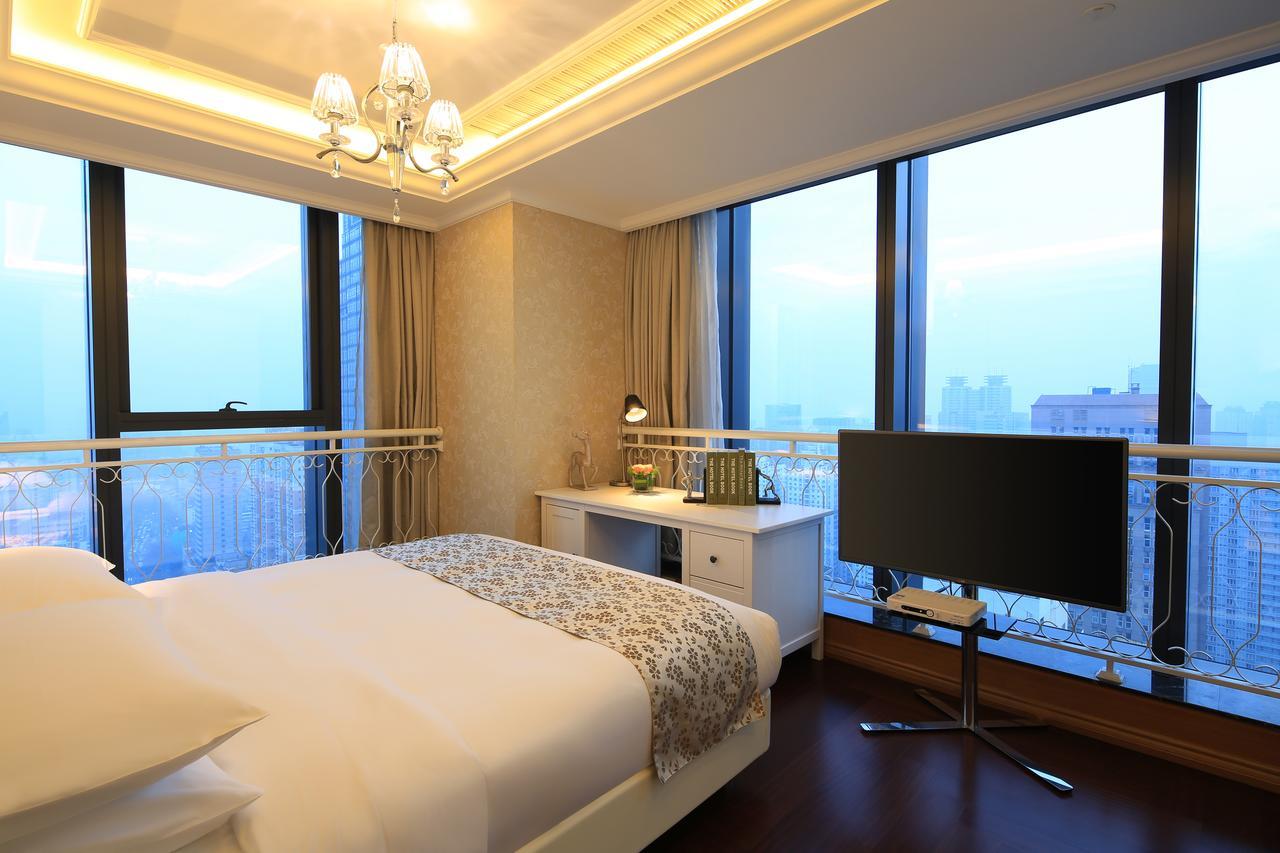 Suning Auraya Service Apartment Nanjing นานกิง ภายนอก รูปภาพ