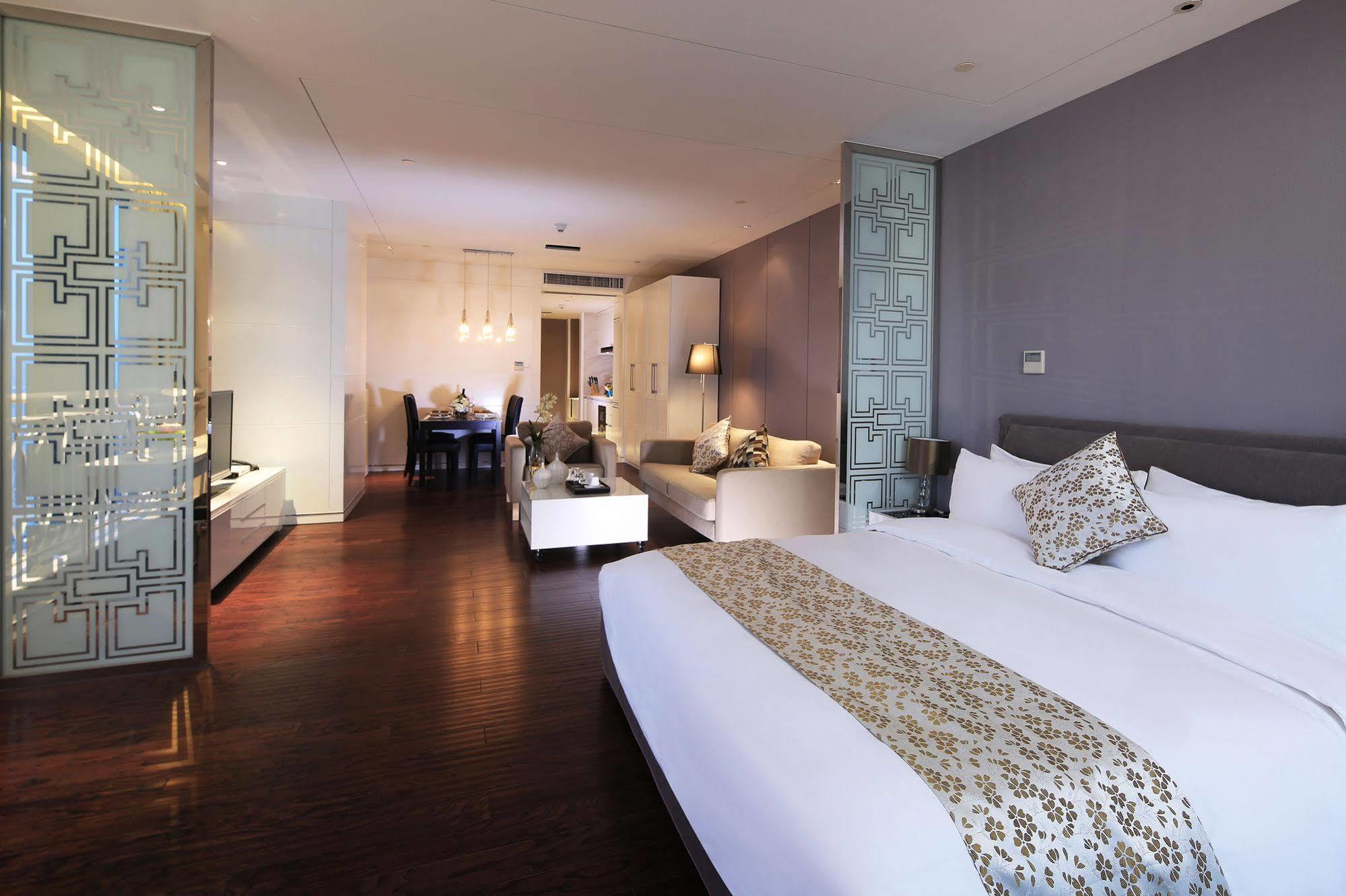 Suning Auraya Service Apartment Nanjing นานกิง ภายนอก รูปภาพ